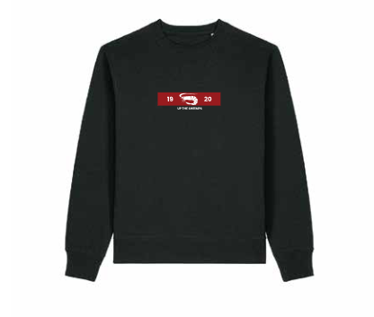 Sweatshirt 1920 Red Banner Black