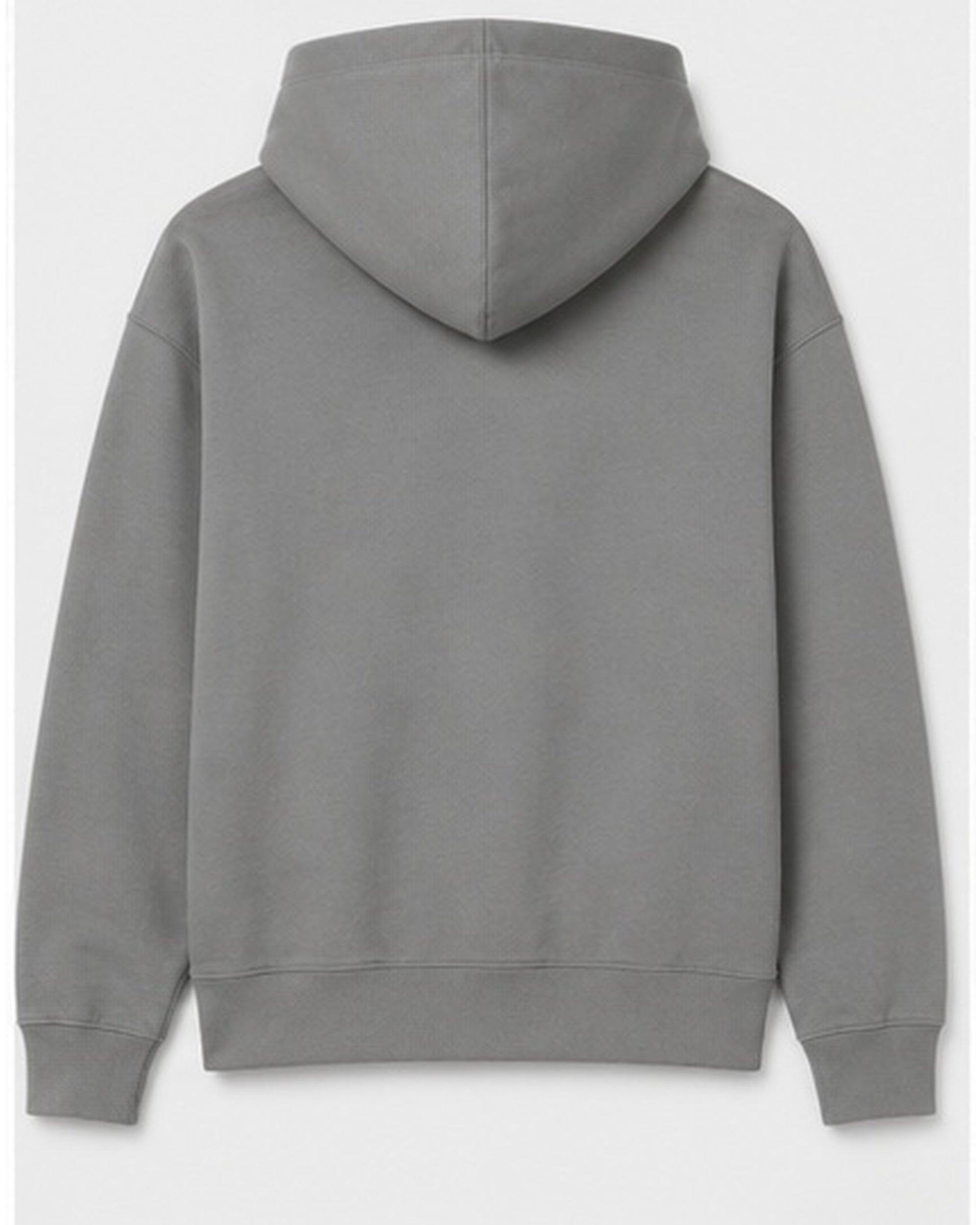 Mens Hoodie Morecambe White Shrimp Grey